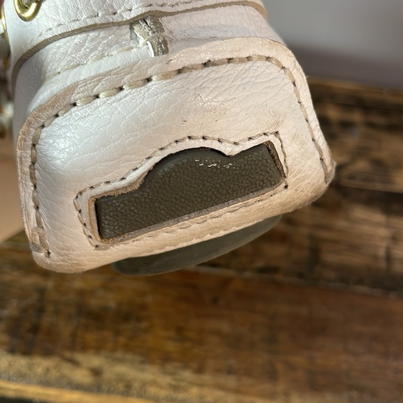 Zara men white boat shoes leather size 9 made in Portugal - Picture 9 of 17